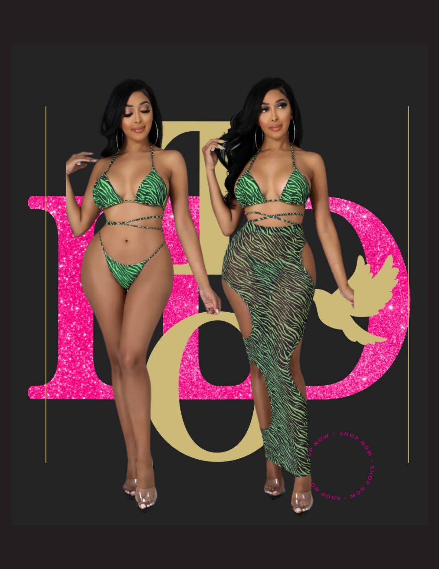 Alligator Skin Swimsuit