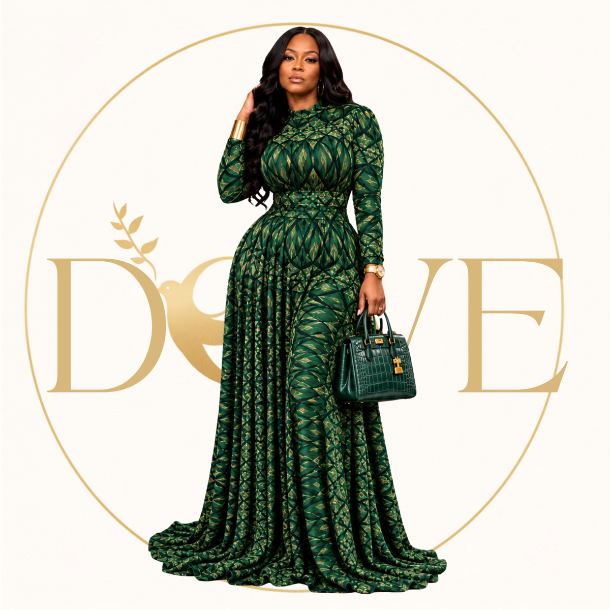 Queen Gold Dress