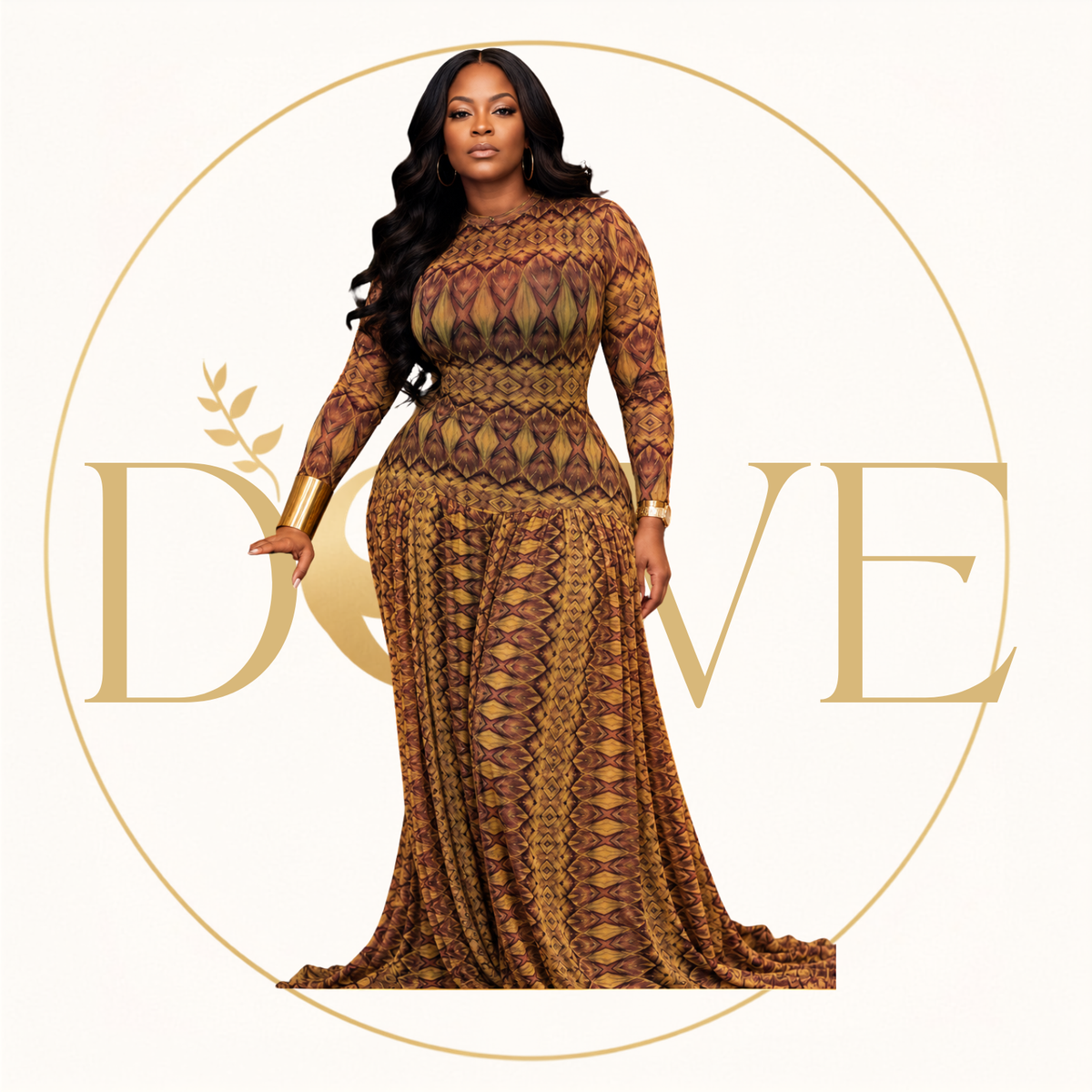 Queen Gold Dress