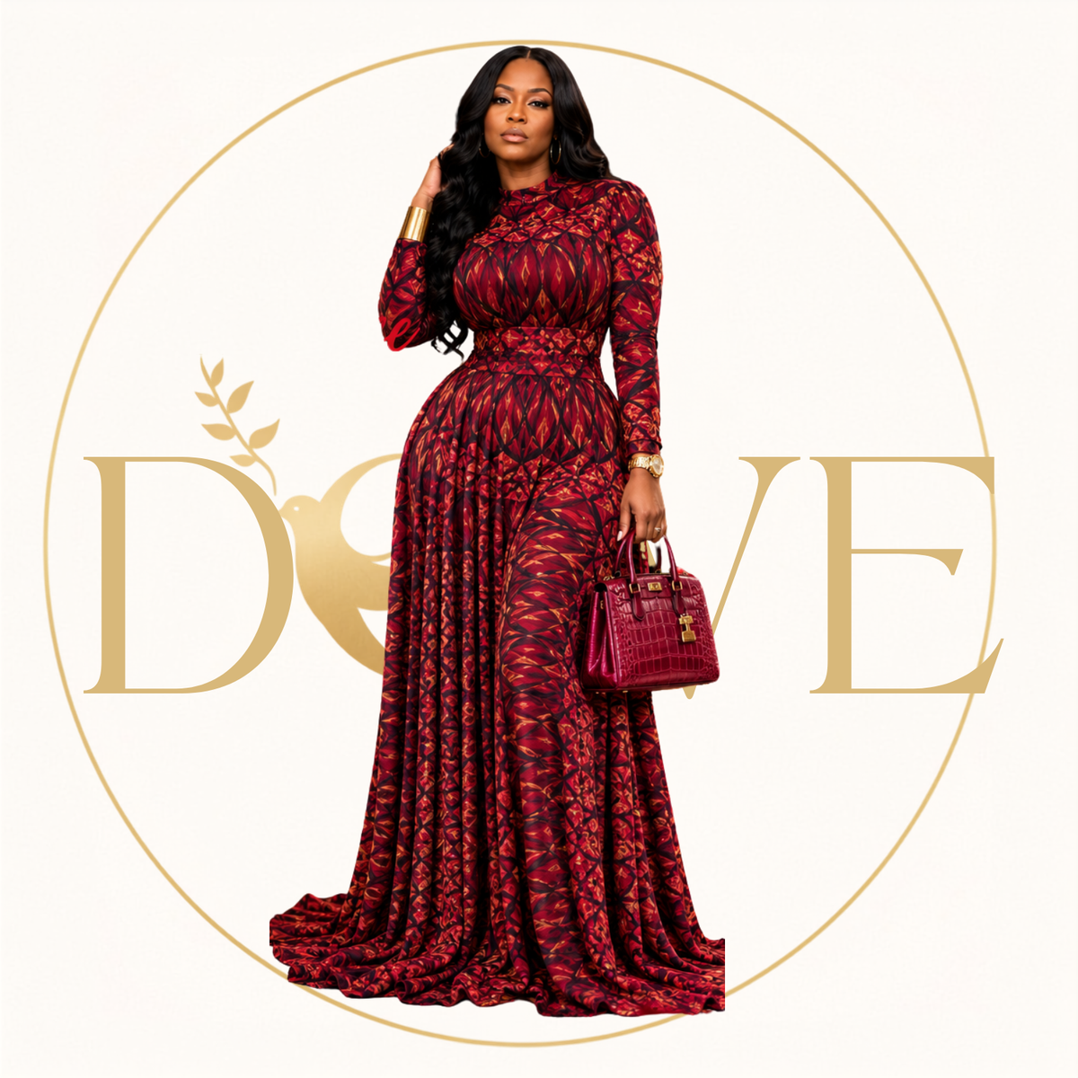 Queen Gold Dress