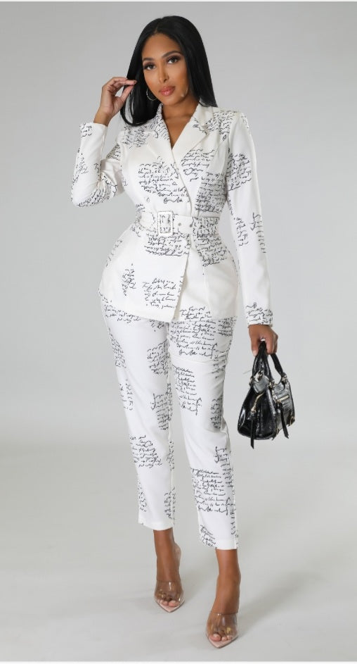 Affirmation Pant Suit